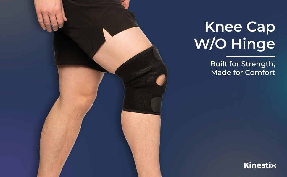 Kinestix Knee Cap - Without Hinge - Compression Support & Pain Relief