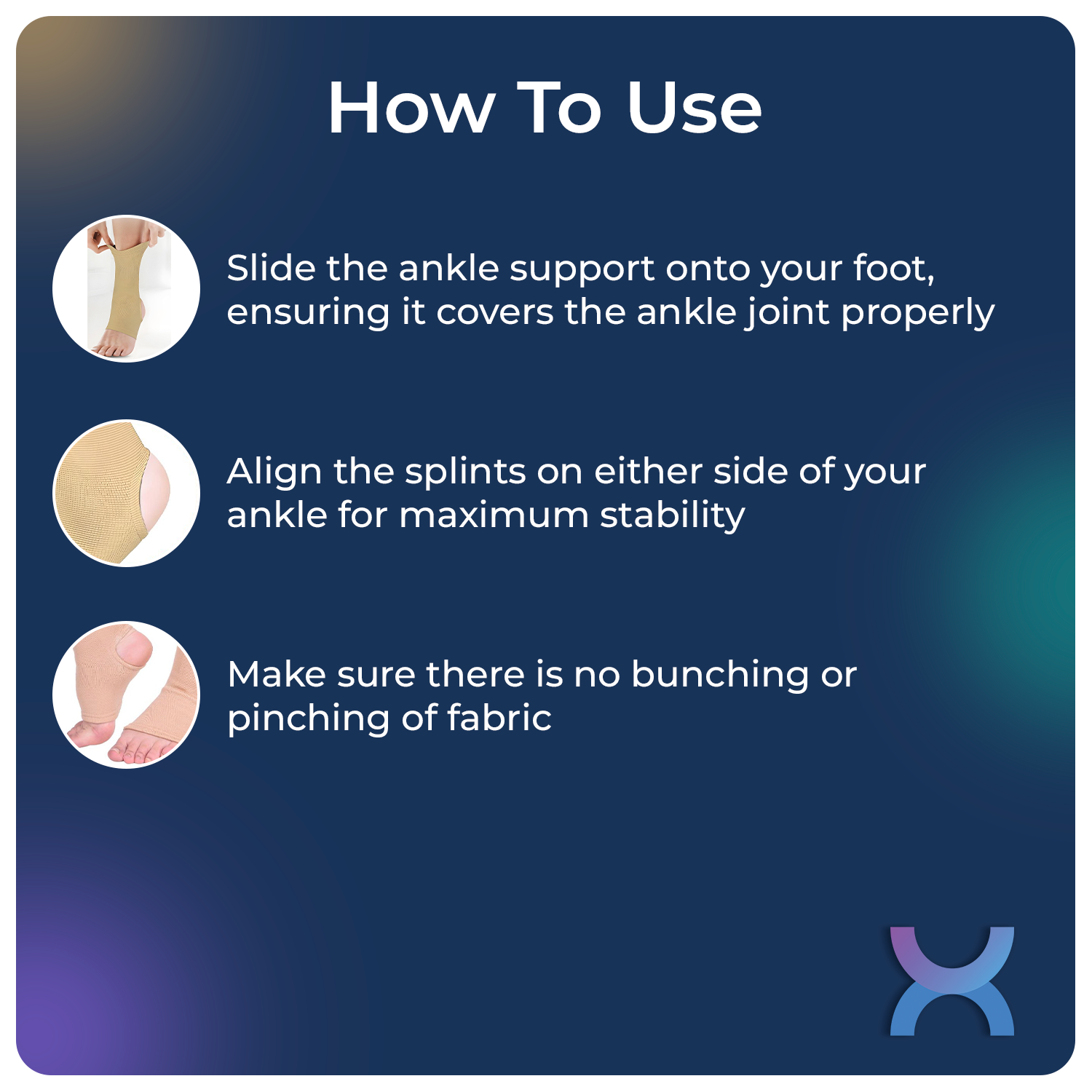 How to use ankle belt