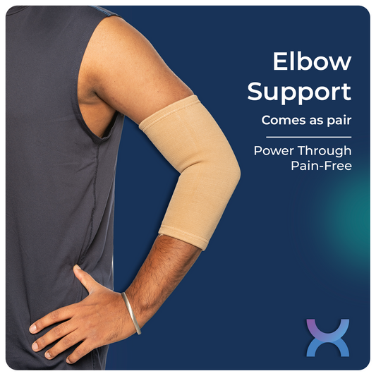 Kinestix Elbow Support - Pair - Adjustable Compression Support
