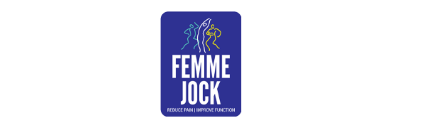 Femme Jock - Uterus Girdle for Prolapsed or Dropped Bladder - Vulvar Varicosities - Postpartum Recovery - Symphysis Pubis - Dysfunction Pain - High Waist - Combo Pack of 2