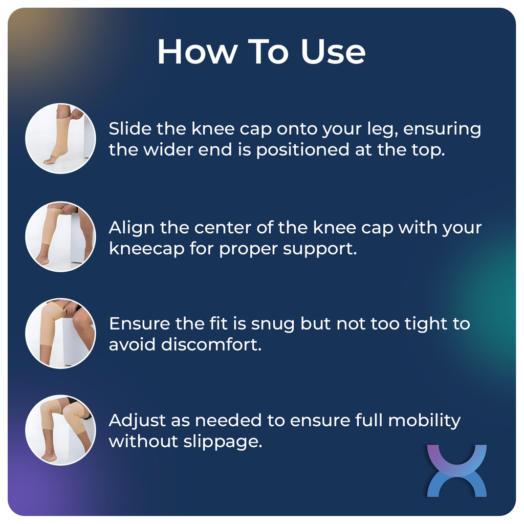 How to use knee cap brace