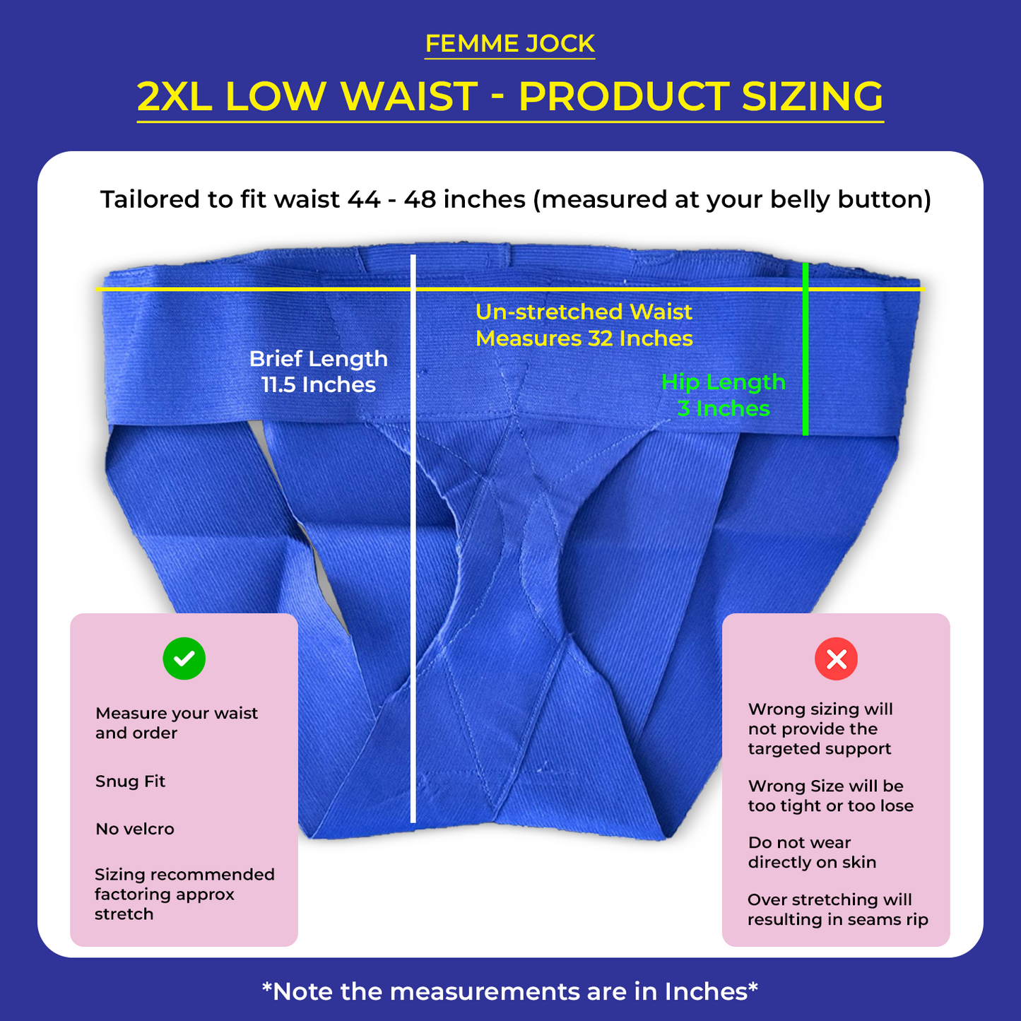 Femme Jock Women’s Pelvic Support Belt ― Uterus Girdle for Prolapsed Bladder | Vulvar Varicosities | Postpartum Recovery | Symphysis Pubis | Dysfunction Pain Relief - Low Waist & High Waist